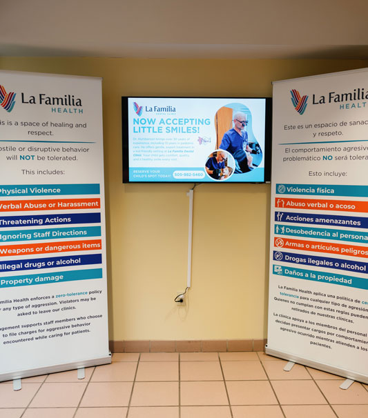 La Familia Health Banners