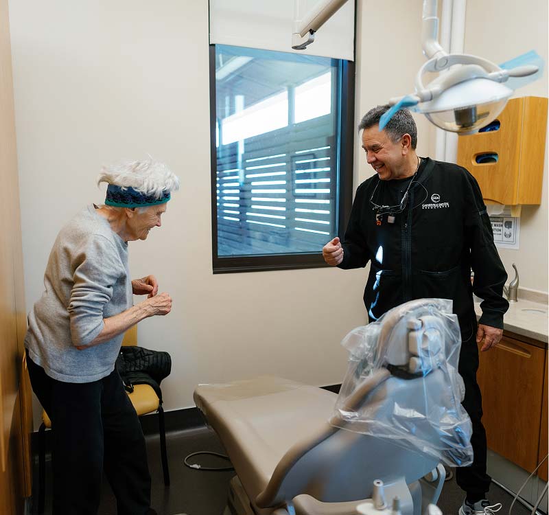 La Familia Health Dental Clinic Doctor with Patient