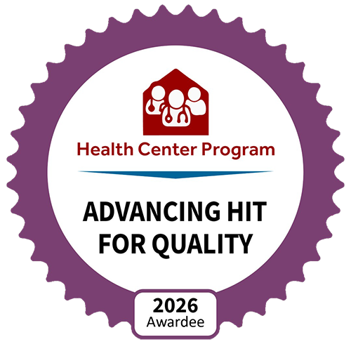 Health Center Program - Advancing HIT for Quality - 2026 Awardee Badge